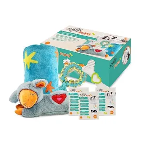 ALL FOR PAWS New Puppy Starter Kit, Heartbeating Puppy Dog Sleep Aid Toys, Dog Cuddle Buddy Comfort Toys, Crate Training Reduce Anxiety and Stress Puppy Essentials
