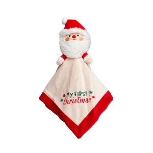 Baby Soother | Baby's First Christmas Santa Snuggle | Pearhead