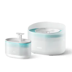 Capsule Dog Fountain & Cat Fountain Bundle
