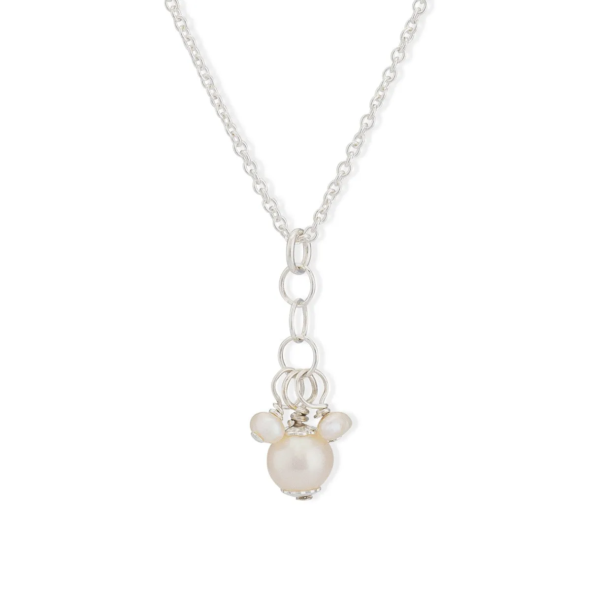 chloe white pearl necklace