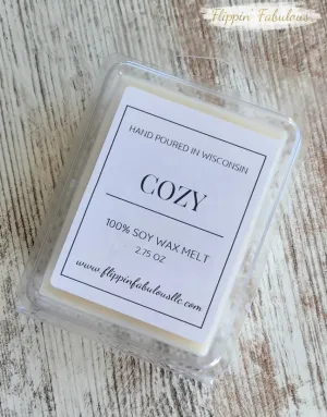 Cozy Soy Wax Candle- Multiple Sizes Available