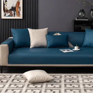 Dalia Leather Waterproof Couch Cover