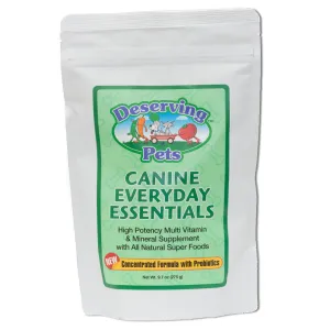 Deserving Pets Canine Everyday Essentials OUT OF BUSINESS. PLEASE ORDER RAMAEKERS COMPLETE  