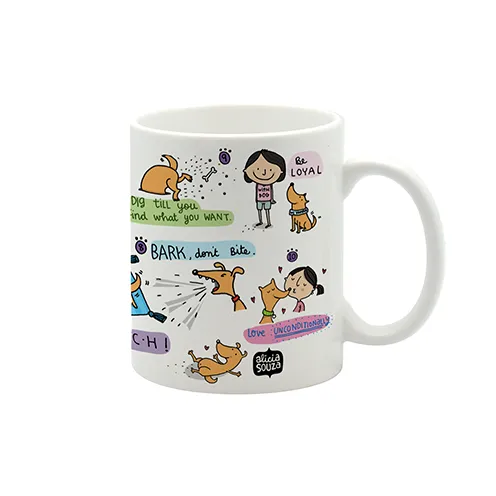 Dog Taught Me Small Mug