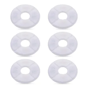 Floofi 2.4L Automatic Water Fountain Drinking Dispenser Replacement Filter 6 Piece