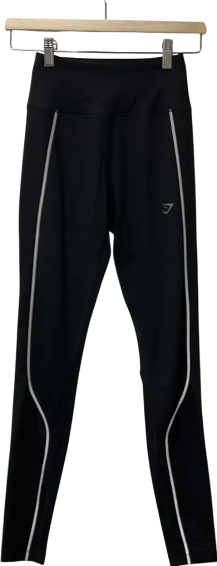 gymshark Black Running Warmth Leggings UK XS