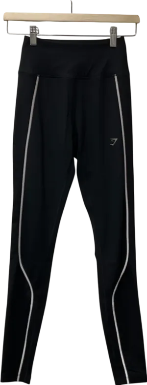 gymshark Black Running Warmth Leggings UK XS