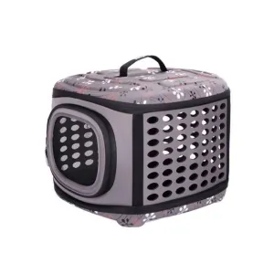 Ibiyaya Collapsible Pet Hand Carrier Grey^^^