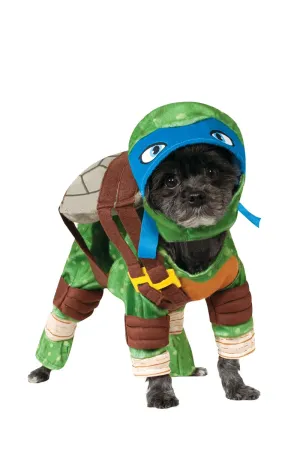 Leonardo Ninja Turtle Dog Costume