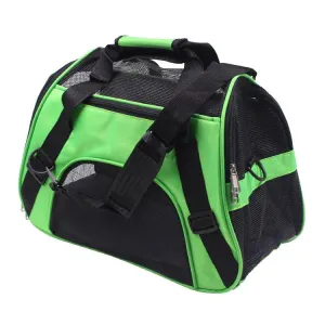 Pet Carrier Bags Spacious Breathable Waterproof Soft-Sided Handle