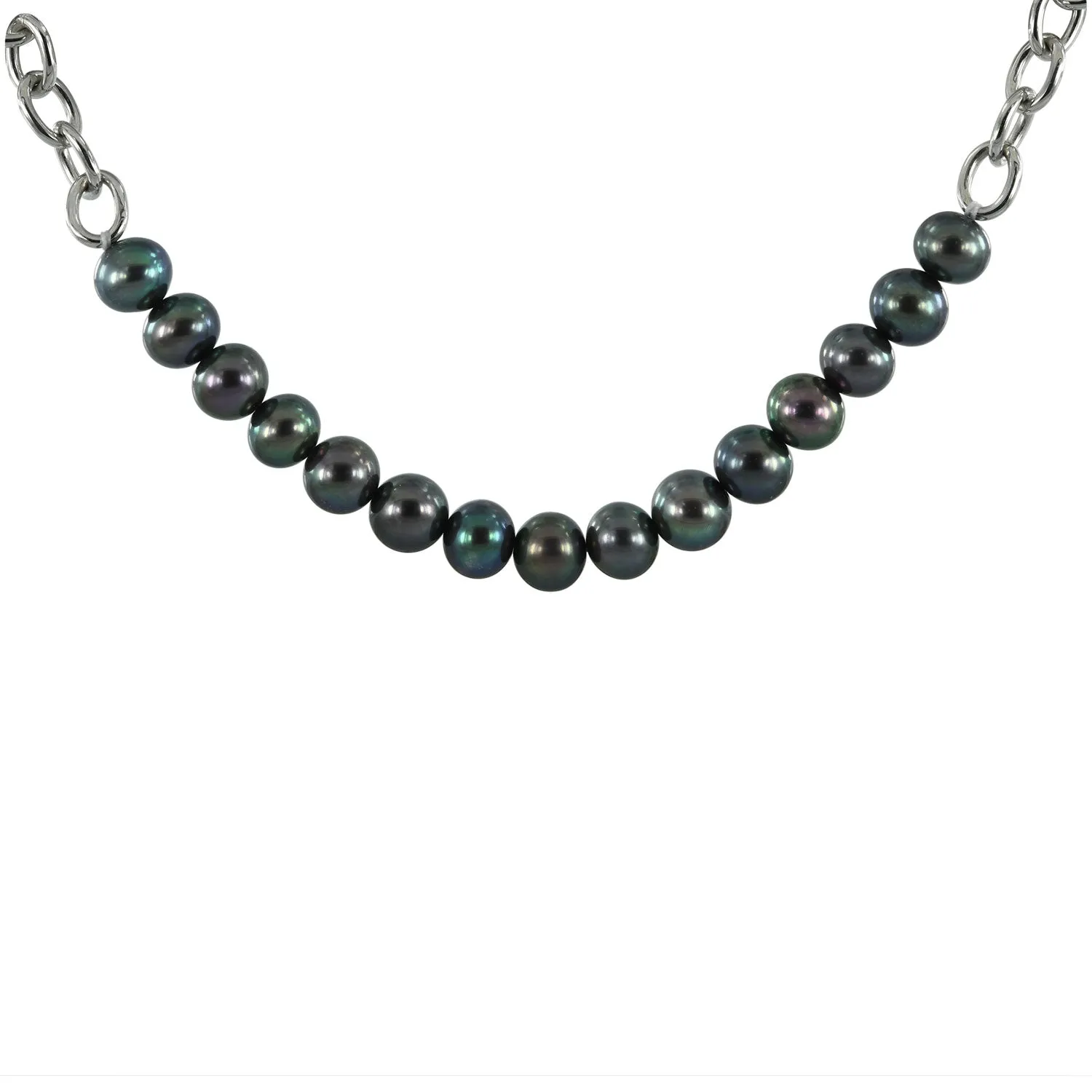 Player Bloq Necklace, 925 Sterling Silver