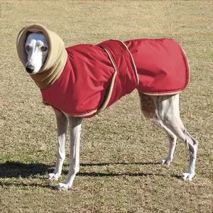 Super Warm Thick Dog Clothes | Waterproof Dog Coat Jacket for Medium & Large Dogs | Greyhound, Wolfhound, Shepherd Clothing
