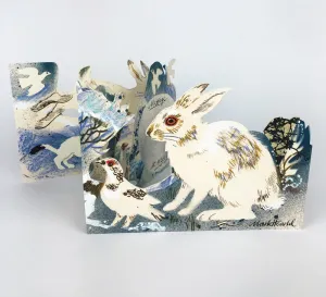 Winter Wildlife Fold Out Card